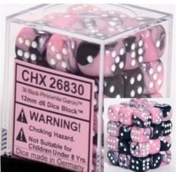 CHESSEX: D6 Gemini™ DICE SETS - 12mm