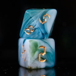 Cleric Class Acrylic Dice Set (ONLINE ORDER ONLY)