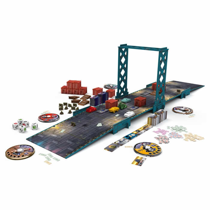 CMNGRU001 Gang Rush Board Game Cool Mini Or Not (ONLINE ORDER ONLY)