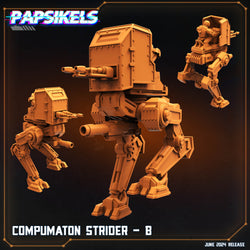 3D Printed Papsikels Compumaton Strider Set JUNE 2024 SCIFI 28mm 32mm (Online Only)