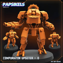 3D Printed Papsikels Compumaton Upseter Set Democracy Troopers Bugs and Bots 28mm 32mm (Online Only)