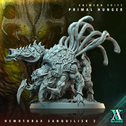 3D Printed Archvillain Games Crimson Skies Primal Hunger - Hemothrax Sanquilisk 28mm 32mm D&D (Online Only)