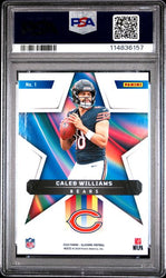 Graded 2024 Panini Illusions Caleb Williams #1 Shining Stars Rookie RC Football Card PSA 10 Gem Mint (ONLINE ORDER ONLY)