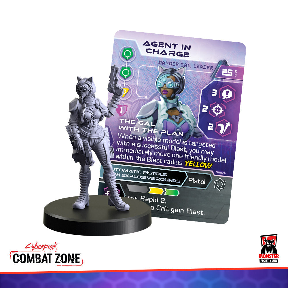 Cyberpunk Red Combat Zone: Danger Gals Starter Gang