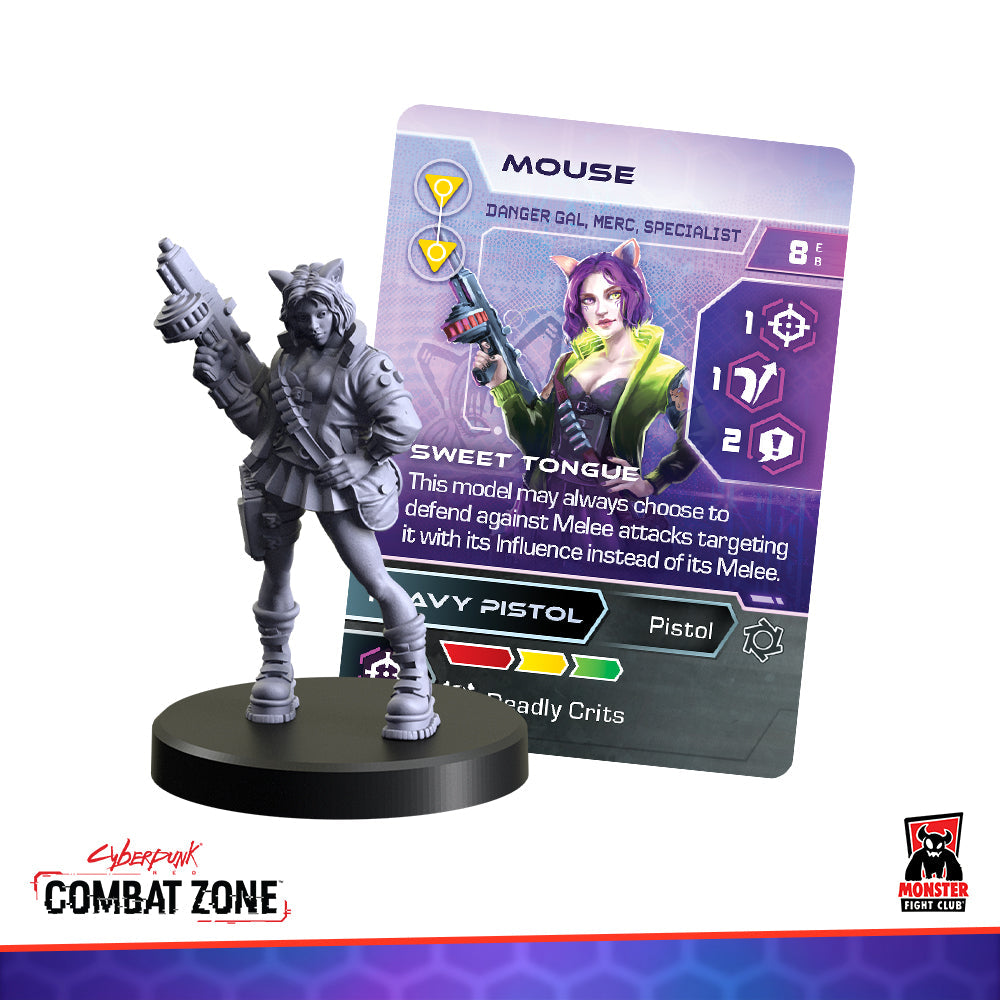 Cyberpunk Red Combat Zone: Danger Gals Starter Gang