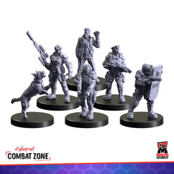Cyberpunk Red Combat Zone: Lawmen Starter Gang
