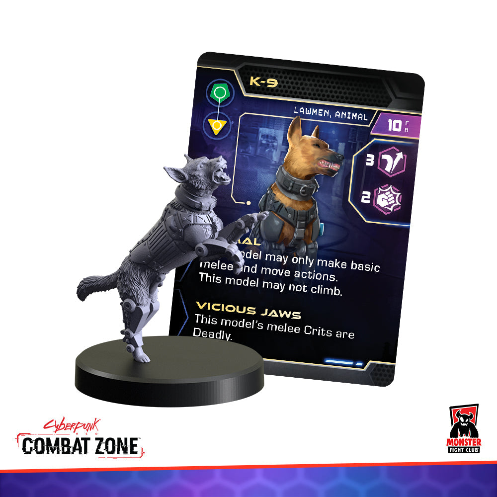 Cyberpunk Red Combat Zone: Lawmen Starter Gang