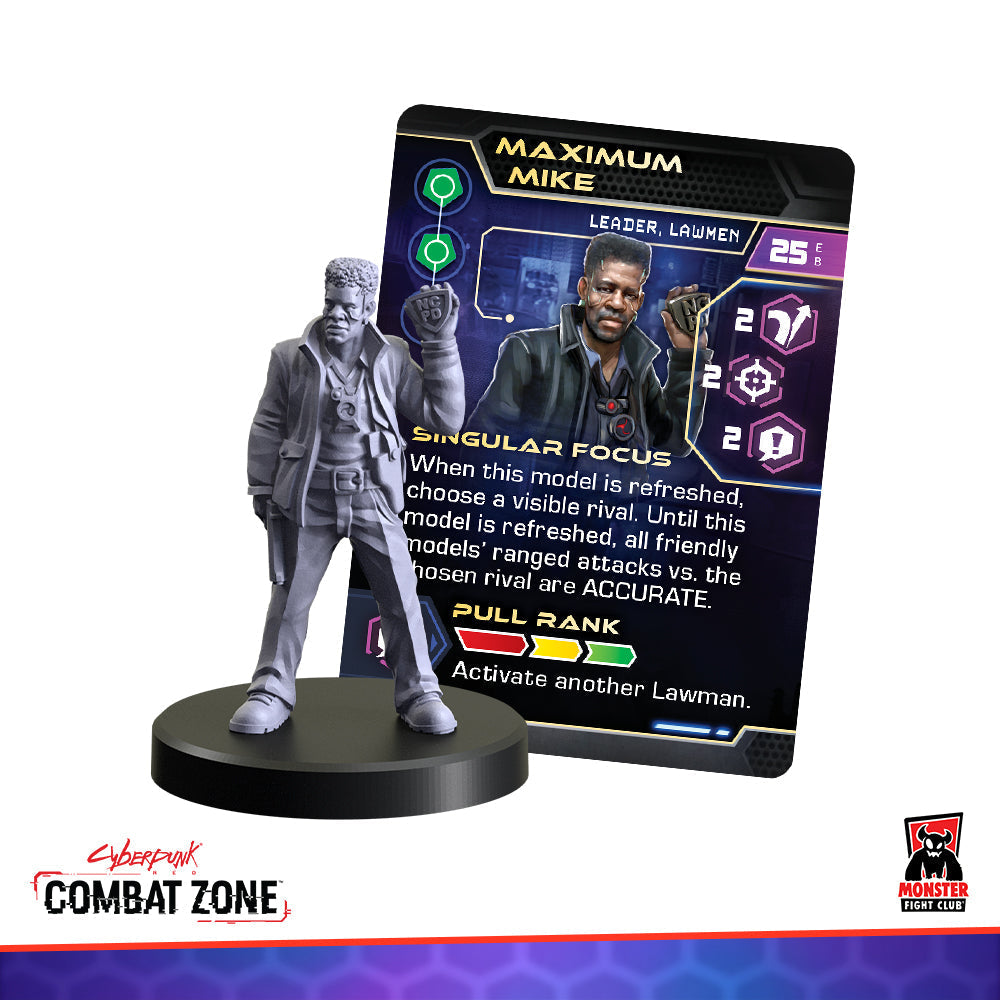 Cyberpunk Red Combat Zone: Lawmen Starter Gang
