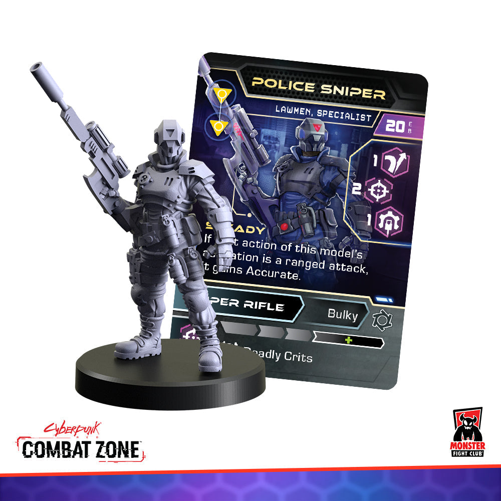 Cyberpunk Red Combat Zone: Lawmen Starter Gang