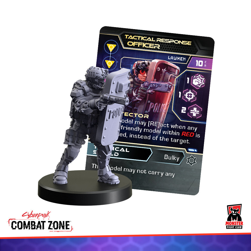 Cyberpunk Red Combat Zone: Lawmen Starter Gang