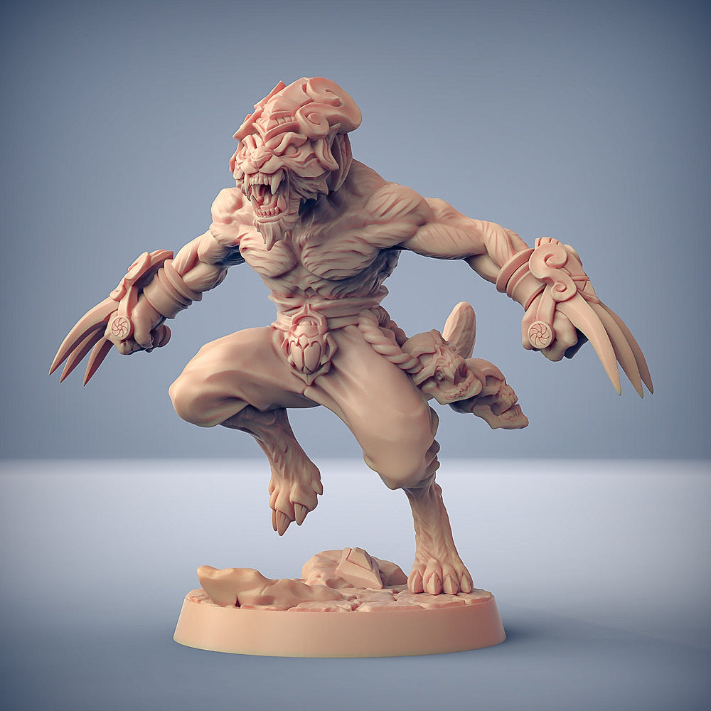 3D Printed Artisan Guild Modular Rakshakin Headhunter Rakshakin Headhunters 28mm 32mm (Online Only)