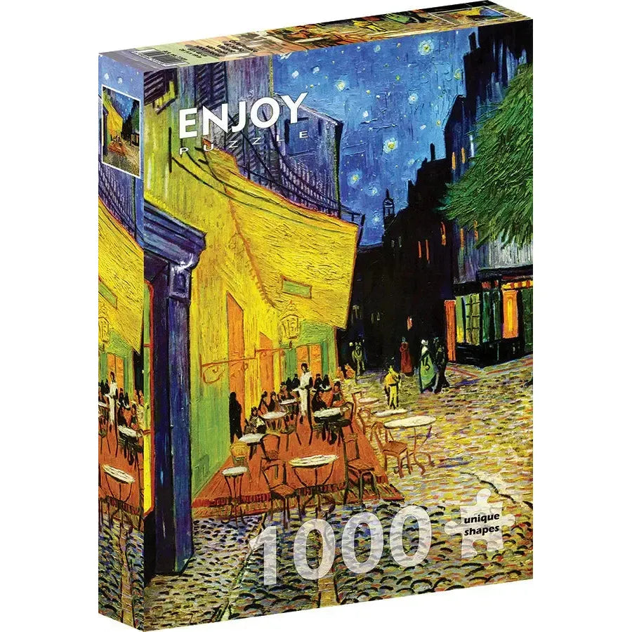 Cafe Terrace at Nigh by Van Gogh 1000 Piece Jigsaw Puzzle Enjoy (ONLINE ORDER ONLY)