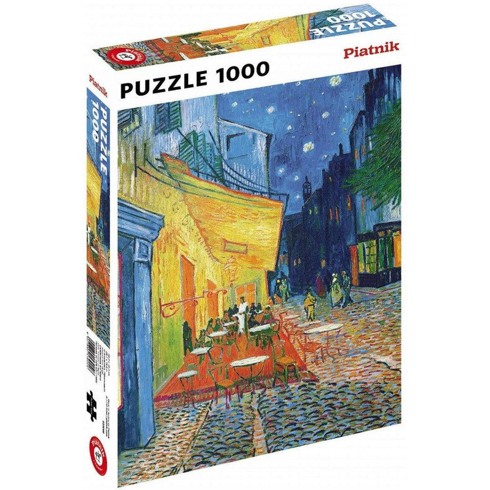 Cafe Terrace at Night 1000 Piece Jigsaw Puzzle Piatnik (ONLINE ORDER ONLY)