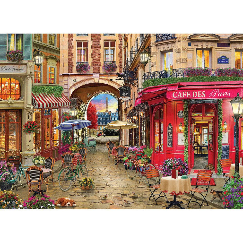 Café des Paris 500 Piece Jigsaw Puzzle Cobble Hill (ONLINE ORDER ONLY)