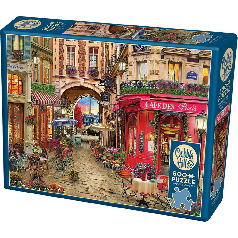 Café des Paris 500 Piece Jigsaw Puzzle Cobble Hill (ONLINE ORDER ONLY)