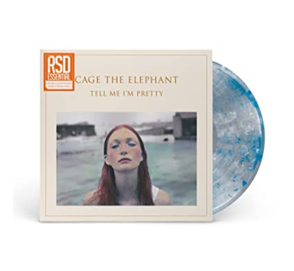 Cage the Elephant - Tell Me I'm Pretty (Limited Edition, Clear with White And Blue Swirls Colored Vinyl) [Vinyl] (ONLINE ORDER ONLY)