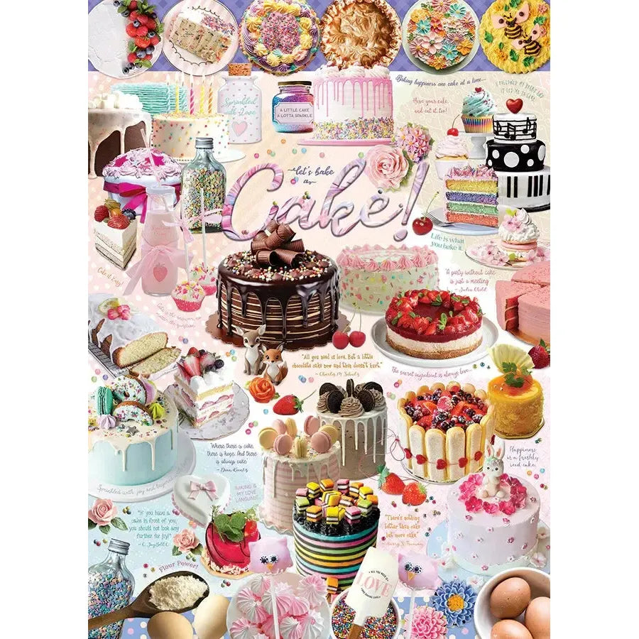 Cake Time 1000 Piece Jigsaw Puzzle Cobble Hill (ONLINE ORDER ONLY)