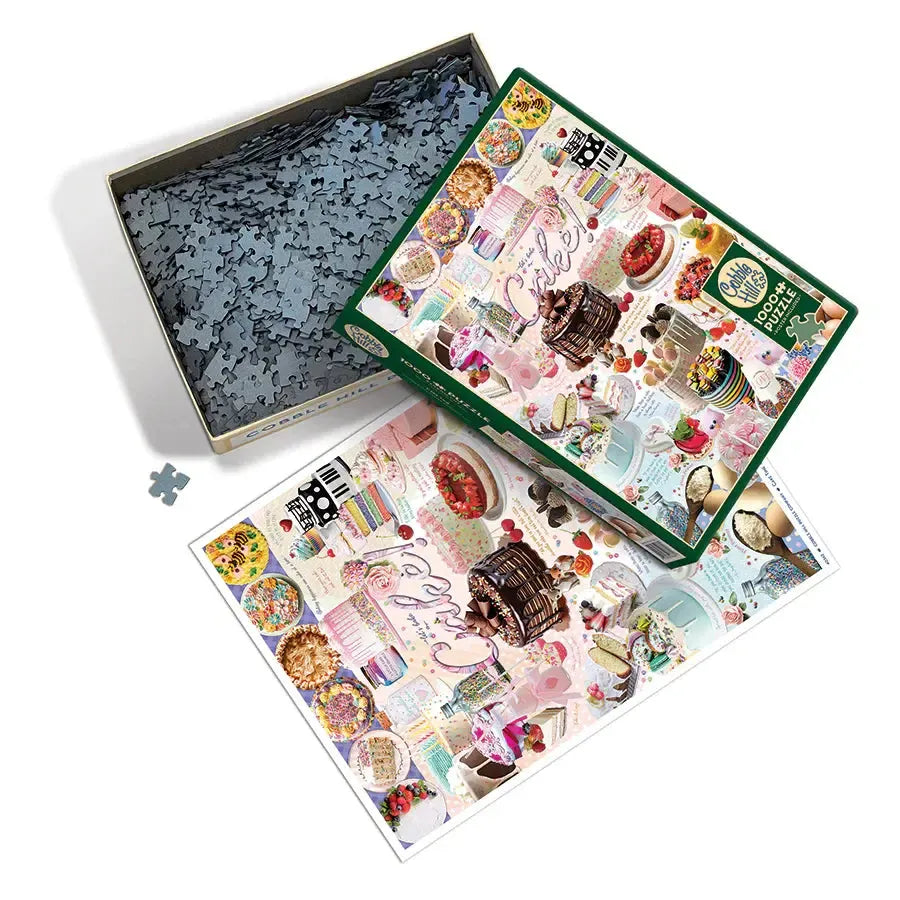 Cake Time 1000 Piece Jigsaw Puzzle Cobble Hill (ONLINE ORDER ONLY)