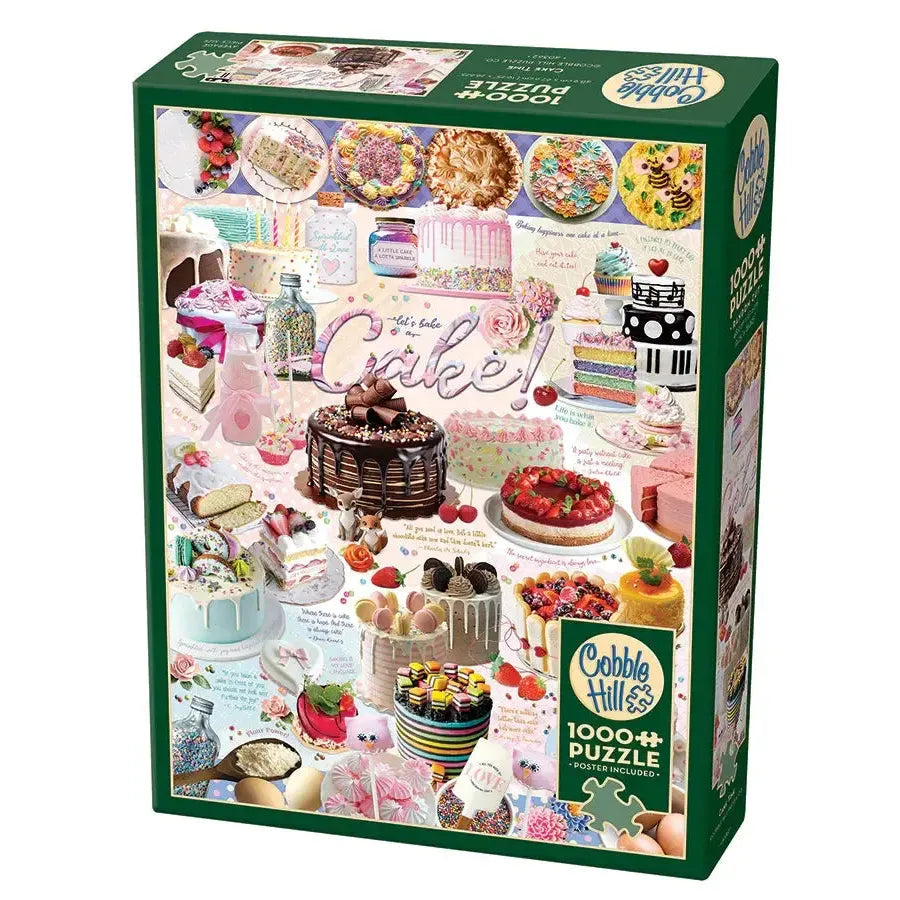 Cake Time 1000 Piece Jigsaw Puzzle Cobble Hill (ONLINE ORDER ONLY)