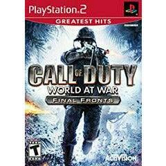 Call Of Duty World At War Final Fronts [Greatest Hits] - PlayStation 2 (Online Order Only)