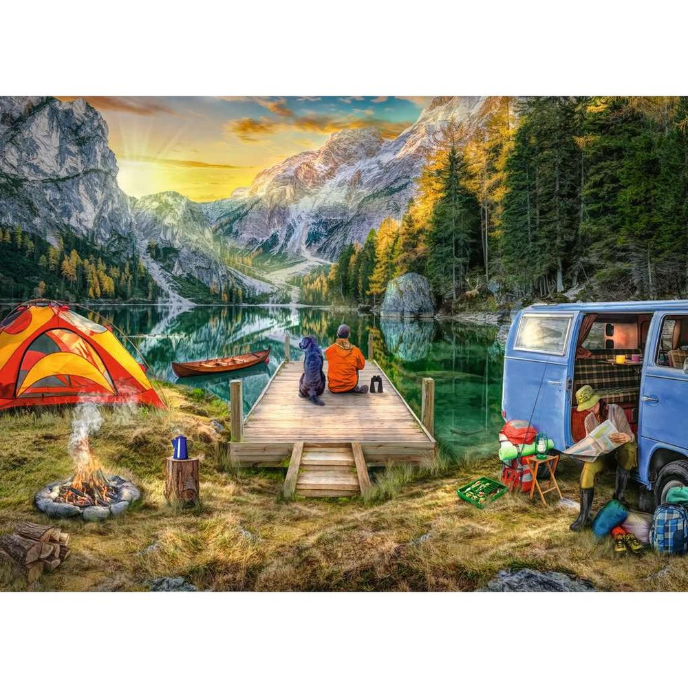 Calm Campsite 1000 Piece Jigsaw Puzzle Ravensburger (ONLINE ORDER ONLY)