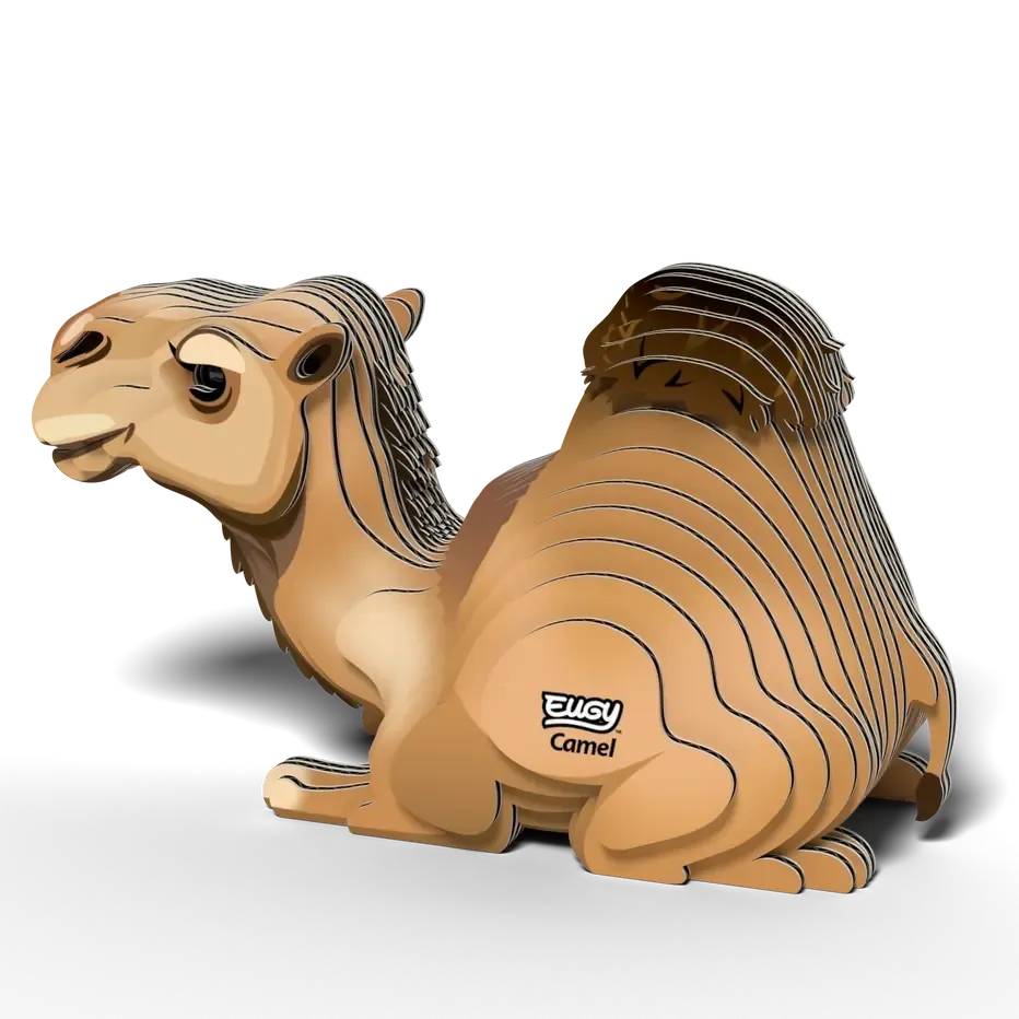 Camel 3D Cardboard Model Kit Eugy (ONLINE ORDER ONLY)