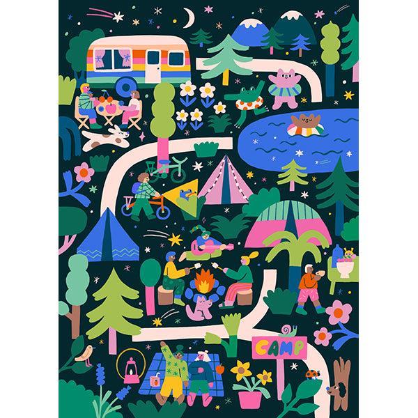 Camp Friendship 1000 Piece Jigsaw Puzzle Holiyay (ONLINE ORDER ONLY)