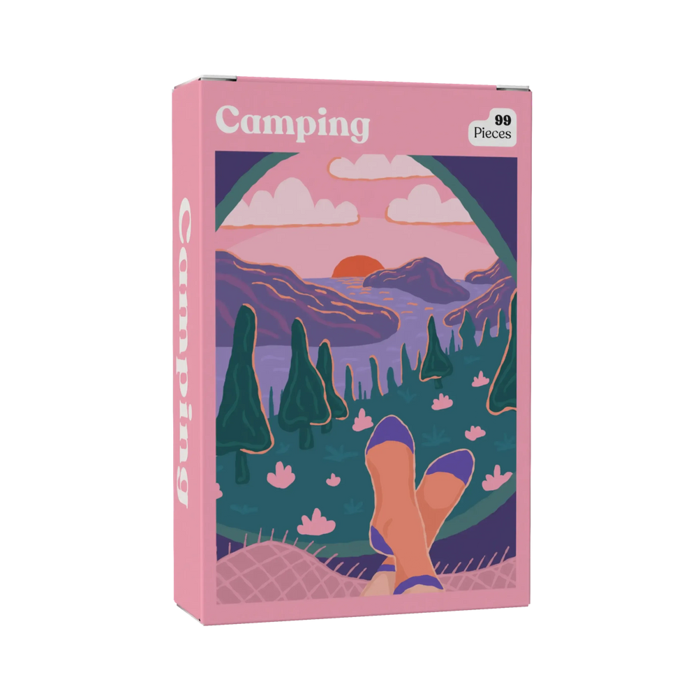 Camping 99 Piece Mini Jigsaw Puzzle Puzzledly (ONLINE ORDER ONLY)