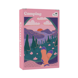 Camping 99 Piece Mini Jigsaw Puzzle Puzzledly (ONLINE ORDER ONLY)