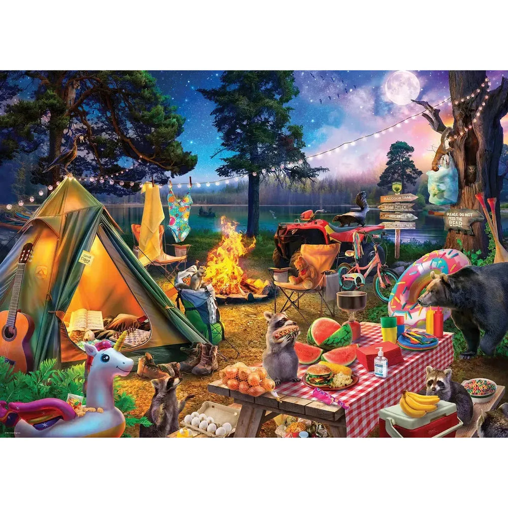 Camping Life 300 Piece Jigsaw Puzzle Eurographics (ONLINE ORDER ONLY)