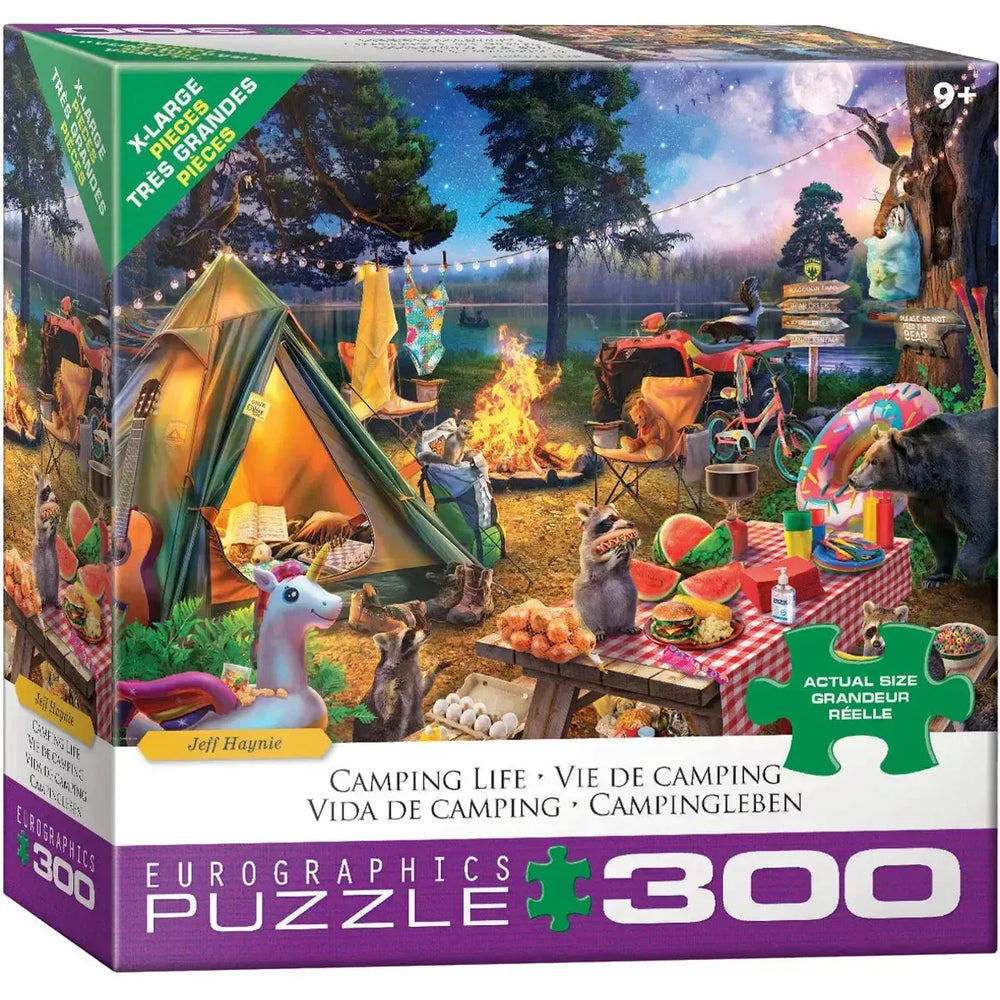 Camping Life 300 Piece Jigsaw Puzzle Eurographics (ONLINE ORDER ONLY)