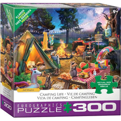 Camping Life 300 Piece Jigsaw Puzzle Eurographics (ONLINE ORDER ONLY)