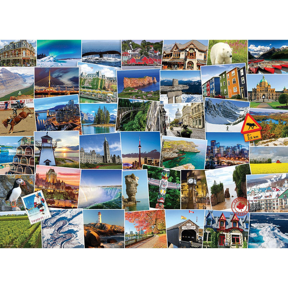 Canada Globetrotter 1000 Piece Jigsaw Puzzle Eurographics (ONLINE ORDER ONLY)