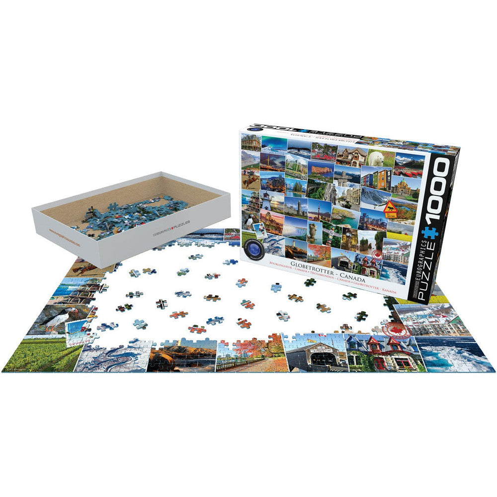 Canada Globetrotter 1000 Piece Jigsaw Puzzle Eurographics (ONLINE ORDER ONLY)
