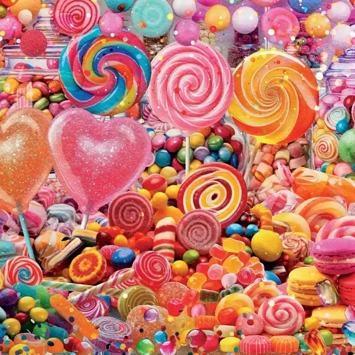 Candy Shop 500 Piece Soft Touch Jigsaw Puzzle Crown Point (ONLINE ORDER ONLY)