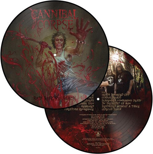 Cannibal Corpse - Red Before Black (Limited Edition, Picture Disc) [Vinyl] (ONLINE ORDER ONLY)