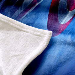Captain America Iron Man Blanket Flannel Throw Room Decoration (Online Order Only)
