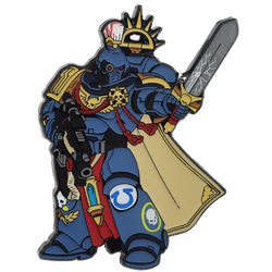 Foam Brain Mystery Loot: 40K Enamel Pins - Ultramarines vs Tyranids