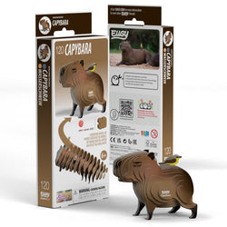 Capybara 3D Cardboard Model Kit Eugy (ONLINE ORDER ONLY)