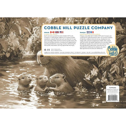 Capybaras 35 Piece Tray Jigsaw Puzzle Cobble Hill (ONLINE ORDER ONLY)