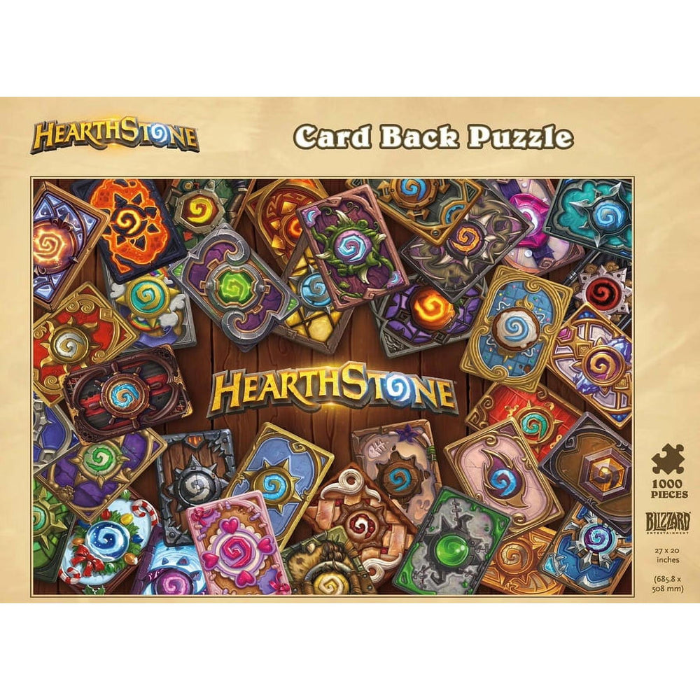 Card Back Hearthstone 1000 Piece Jigsaw Puzzle Blizzard (ONLINE ORDER ONLY)