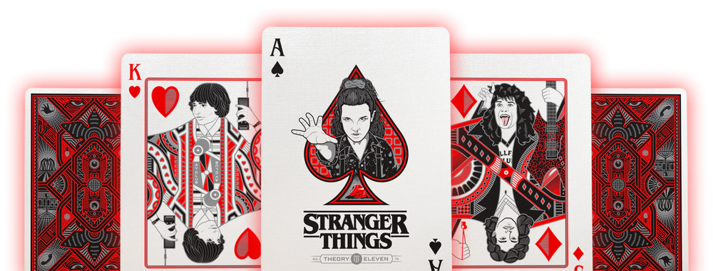 Stranger Things Playing Cards by theory11