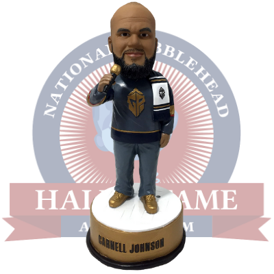 Carnell "Golden Pipes" Johnson Singing Bobblehead (ONLINE ORDER ONLY)