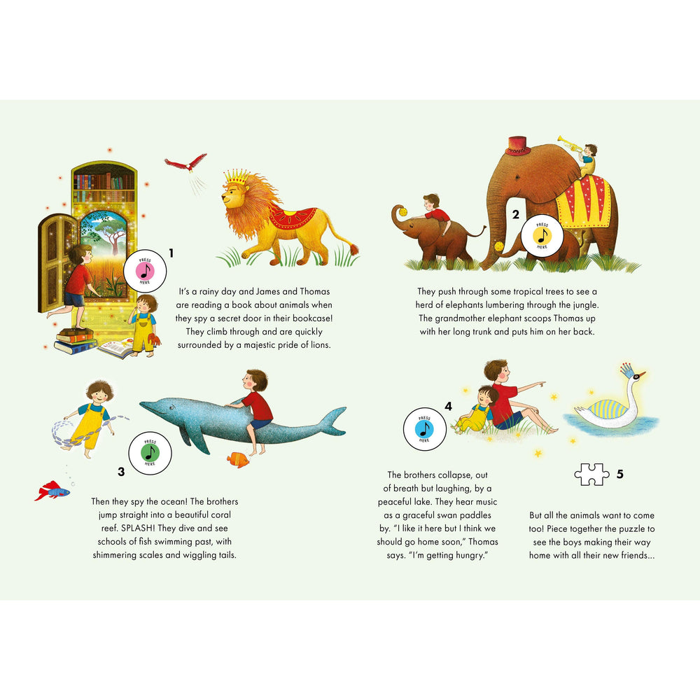 Carnival of the Animals 48 Piece Musical Jigsaw Puzzle Kaddo (ONLINE ORDER ONLY)