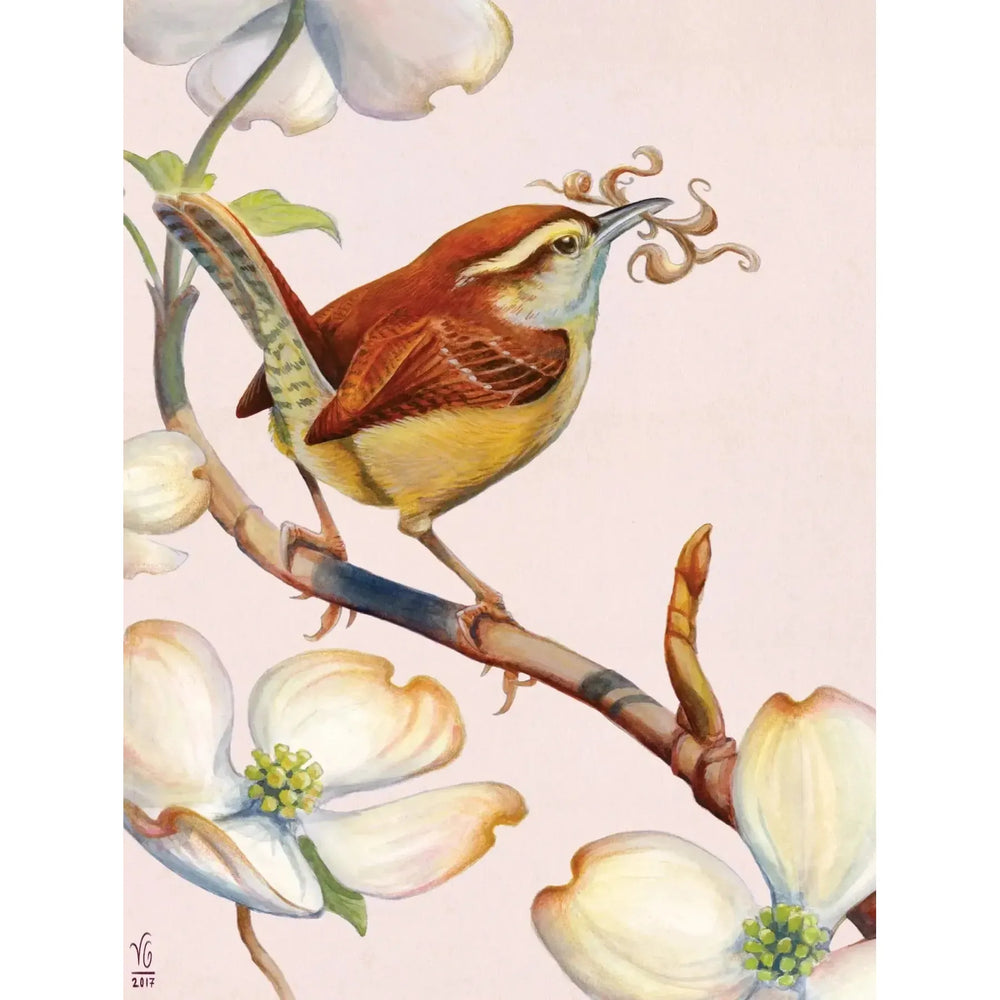 Carolina Wren 500 Piece Jigsaw Puzzle NYPC (ONLINE ORDER ONLY)