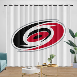 Carolina Hurricanes Curtains Blackout Window Drapes Room Decoration (Online Order Only)