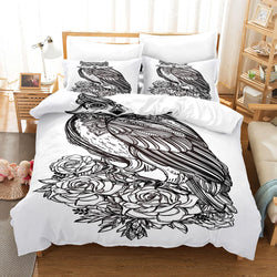 Cartoon Animals Owl Bedding Sets Quilt Cover Without Filler (Online Order Only)