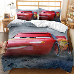 Cartoon Cars Cosplay Bedding Sets Quilt Cover Without Filler (Online Order Only)