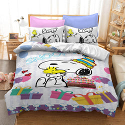 Snoopy Bedding Set Quilt Duvet Cover Without Filler (Online Order Only)