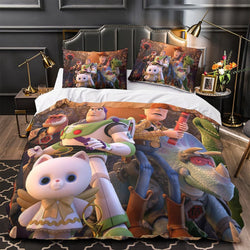 Cartoon Toy Story Pattern Bedding Set Quilt Duvet Cover Without Filler (Online Order Only)